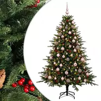 Dirbtinė kalėdinė eglutė su rutuliuku 240 cm 300 LED