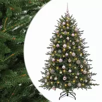 Dirbtinė kalėdinė eglutė su rutuliuku 180 cm 300 LED