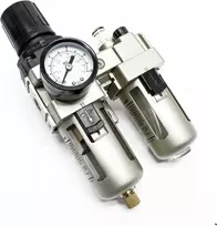 Wiltec suslėgto oro priežiūros įrenginys su filtru ir reguliatoriumi 1/4 col., 10 bar, 51362