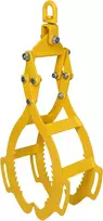 WilTec rąstų griebtuvas iki 620 mm, 1200 kg, su 4 spaustuvais, 62624