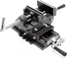 Wiltec kryžminės eigos mašininiai spaustuvai 75 mm iš ketaus, modelis 61093