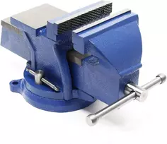 Wiltec darbastalinės spaustuvės su 150 mm žiaunomis ir priekalu, modelis 61865