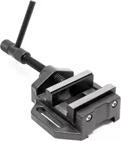 Wiltec staklių spaustuvas su 75 mm žandikauliais, ketaus, modelis 61003