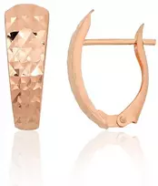 Diamond Sky Jewelry Auksiniai auskarai „Romance VI“