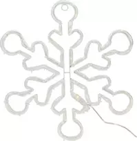 Nežinomas LED snaigės dekoracija. AX3300210. D32 cm. balta