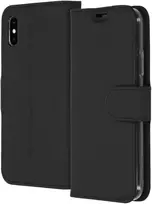 Accezz piniginės tipo TPU atverčiamas dėklas, skirtas iPhone X / Xs – juodas