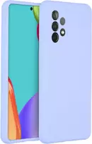 Accezz skysto silikono dėklas, skirtas Samsung Galaxy A52(s) (5G/4G) – violetinis