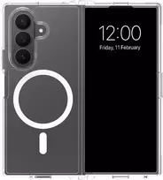 Dėklas Accezz Xtreme Impact nugarėlė su MagSafe, skirta Samsung Galaxy Z Fold 8 Ultra – skaidri