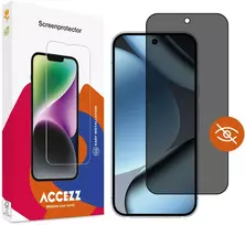 Accezz privatumą saugantis grūdinto stiklo ekrano apsauginis stiklas, skirtas Google Pixel 11 Pro