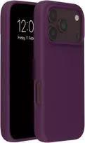 Accezz skysto silikono dėklas su MagSafe, skirtas iPhone 18 Pro / 17 Pro – Bordo spalvos
