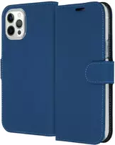 Accezz piniginės tipo TPU atverčiamas dėklas, skirtas iPhone 12 Pro Max – mėlynas