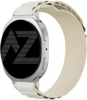 Accezz nailoninė Alpine apyrankė, skirta Samsung Galaxy Watch 9 (40/44mm) / Watch 8 (40/44mm) / Classic (46mm) – Polarstern