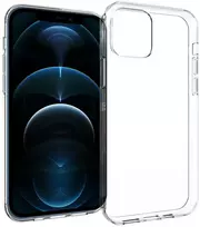 Dėklas Accezz skaidrus TPU galinis dangtelis, skirtas iPhone 12 Pro Max – skaidrus