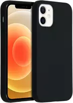 Accezz skysto silikono dėklas, skirtas iPhone 12 Mini – juodas