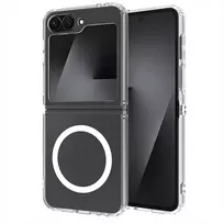 Accezz Xtreme Impact dėklas, skirtas Samsung Galaxy Z Flip 7 FE – skaidrus
