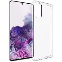 Dėklas Accezz skaidrus TPU galinis dangtelis, skirtas Samsung Galaxy S20 – skaidrus