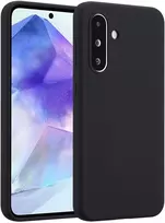 Accezz skysto silikono dėklas, skirtas Samsung Galaxy A36 / A56 – juodas