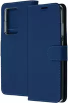 Accezz piniginės tipo TPU atverčiamas dėklas, skirtas Samsung Galaxy S20 Ultra – mėlynas