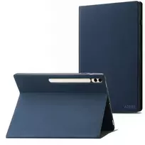 Accezz Classic atverčiamas dėklas, skirtas Samsung Galaxy Tab S10 Plus / Tab S9 FE Plus / Tab S9 Plus – tamsiai mėlynas