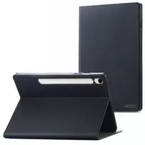 Accezz Classic atverčiamas dėklas, skirtas Samsung Galaxy Tab S10 Ultra / Tab S9 Ultra – Juodas