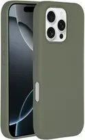 Accezz skysto silikono dėklas su MagSafe, skirtas iPhone 16 Pro Max – vario žalumo