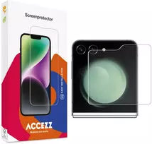 Accezz ekrano apsauga iš grūdinto stiklo, skirta Samsung Galaxy Z Flip 5 / 6 / 7 FE