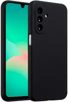 Accezz skysto silikono dėklas, skirtas Samsung Galaxy A26 – juodas