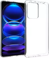 Dėklas Accezz skaidrus TPU galinis dangtelis, skirtas Xiaomi Redmi Note 12 Pro Plus – skaidrus