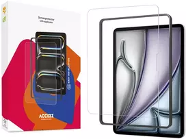 Accezz grūdinto stiklo ekrano apsauga su aplikatoriumi, skirta iPad Pro 11 (2025) M5 / (2024) M4