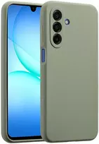 Accezz skysto silikono dėklas, skirtas Samsung Galaxy A17 (4G/5G) – vario žalumo