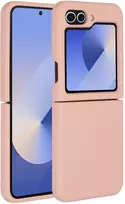 Accezz skysto silikono dėklas, skirtas Samsung Galaxy Z Flip 6 – rožinis