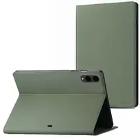 Accezz Classic atverčiamas dėklas, skirtas Samsung Galaxy Tab S11 Ultra – žalias