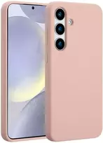 Accezz skysto silikono dėklas su MagSafe, skirtas Samsung Galaxy S25 Plus – rožinis