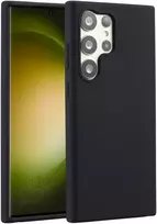Accezz skysto silikono dėklas, skirtas Samsung Galaxy S23 Ultra – juodas