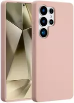 Accezz skysto silikono dėklas su MagSafe, skirtas Samsung Galaxy S25 Ultra – rožinis