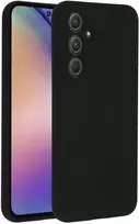 Accezz skysto silikono dėklas, skirtas Samsung Galaxy A55 – juodas