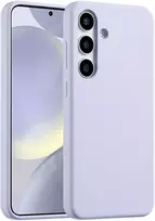 Accezz skysto silikono dėklas, skirtas Samsung Galaxy S25 Plus – violetinis