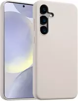 Accezz skysto silikono dėklas su MagSafe, skirtas Samsung Galaxy S24 – Stone