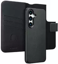 Accezz 2-in-1 odinis atverčiamas dėklas su MagSafe, skirtas Samsung Galaxy S25 Plus – Onyx Juodas