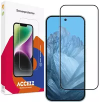 Accezz Full Cover grūdinto stiklo ekrano apsauga, skirta Google Pixel 11 / 11 Pro / 10 / 10 Pro / 9 / 9 Pro