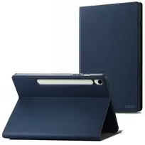 Accezz Classic atverčiamas dėklas, skirtas Samsung Galaxy Tab S10 Ultra / Tab S9 Ultra – tamsiai mėlynas