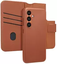 Accezz 2-in-1 odinis atverčiamas dėklas su MagSafe, skirtas Samsung Galaxy S24 – Sienna Brown