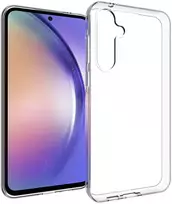 Dėklas Accezz skaidrus TPU galinis dangtelis, skirtas Samsung Galaxy A55 – skaidrus