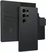 Accezz 2-in-1 odinis atverčiamas dėklas su MagSafe, skirtas Samsung Galaxy S24 Ultra – Onyx Juodas