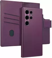 Accezz 2-in-1 odinis atverčiamas dėklas su MagSafe, skirtas Samsung Galaxy S24 Ultra – Heath Violetinė