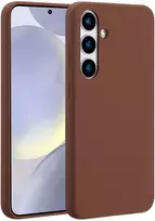 Accezz skysto silikono dėklas su MagSafe, skirtas Samsung Galaxy S24 Plus – New Tea Brown