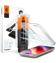 Apsauginis grūdintas stiklas Apple iPhone 16 Pro Max / 17 Pro Max / 18 Pro Max telefonui "Spigen Glas.TR EZ Fit Pro AC HD 2-Pack
