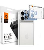 Šviesiai mėlyna kameros apsauga Apple iPhone 18 Pro telefonui "Spigen Optik PRO XL Glas.TR EZ Fit"