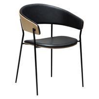 Dan-Form Valgomojo kėdė CRIB juoda