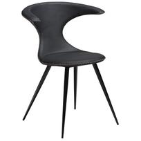Dan-Form Valgomojo kėdė FLAIR juoda (Black) – juodos kojelės